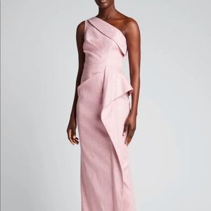Rickie Freeman for Teri Jon One-Shoulder Dress